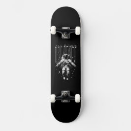 Enorma giant Decks : Astronaut i rymden Mini Skateboard Bräda 18,5 Cm