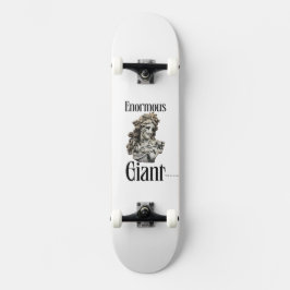 Enorma giant Decks : Vänta på ingen Mini Skateboard Bräda 18,5 Cm