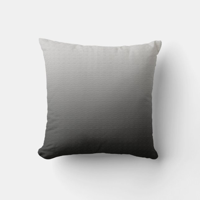 Enorma grå färg Ombre kudder Kudde (Framsida)