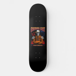 Enorma jättelektyper: PsychoPath Mini Skateboard Bräda 18,5 Cm