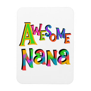 Enorma Nana T-tröja och gåvor Magnet