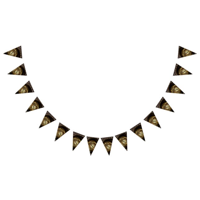 Enorma steampunkhjärtor vimplar (Alla)