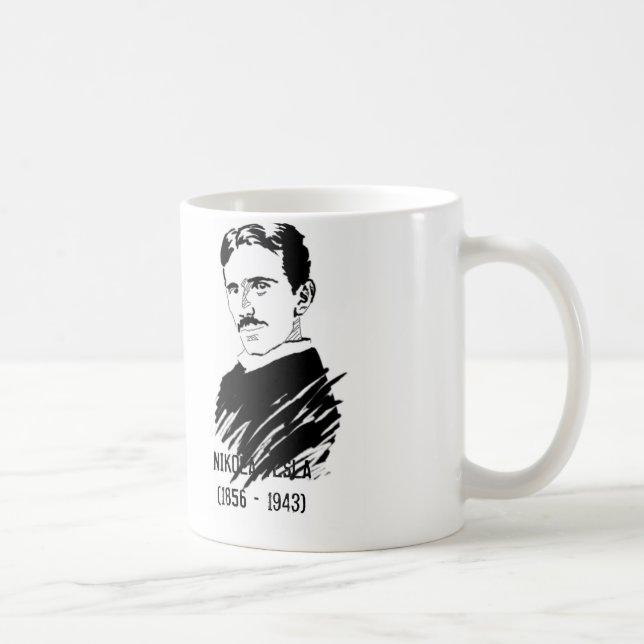 Enorma Tesla - Kaffemugg (Höger)