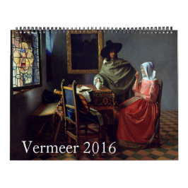 Enorma Vermeer 2016 Kalender