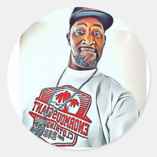 Enormous Giant Stickers Runt Klistermärke