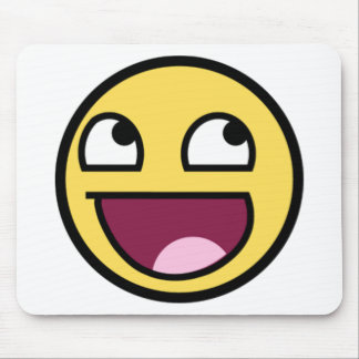 Enormt ansikte är enorma Mousepad Musmatta