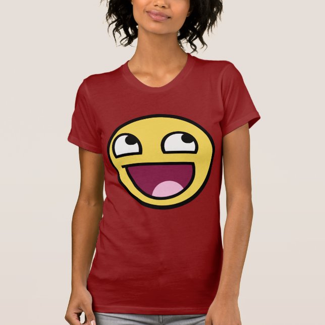 enormt ansikte för enormt ansikte t shirt (Framsida)