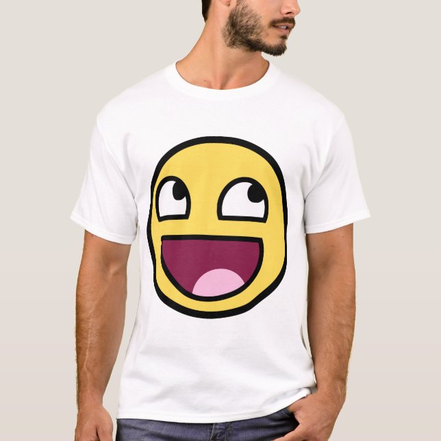 enormt ansikte för enormt ansikte tee shirt (Framsida)