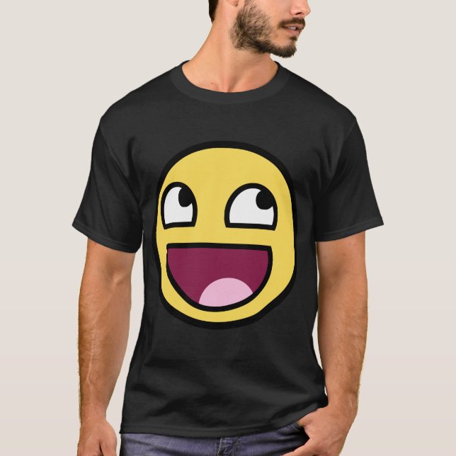 enormt ansikte för enormt ansikte tee shirt (Framsida)