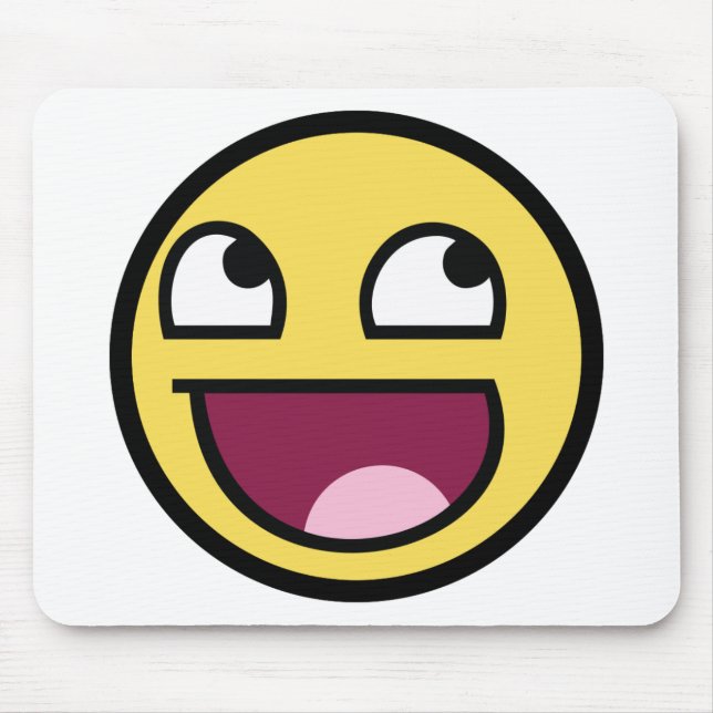 Enormt ansikte musmatta (Framsidan)