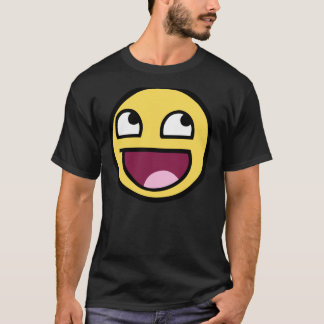 Enormt ansikte tee shirt