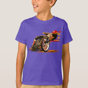 Enormt bekläda för speedwaymotorcykel t-shirt