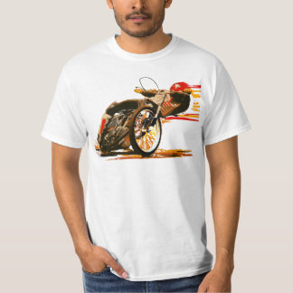 Enormt bekläda för speedwaymotorcykel t-shirt