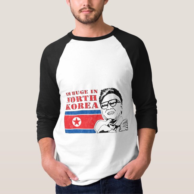 enormt endast i Nordkorean - Kim Jong-il Tröja (Framsida)
