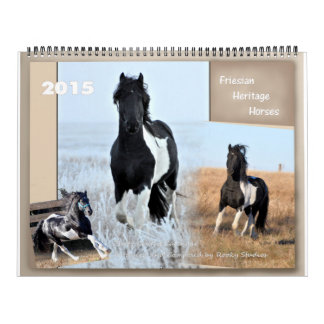 Enormt foto för Friesianarv Kalender