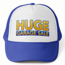 "Enormt Garageförsäljning" Hatt