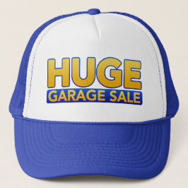 "Enormt Garageförsäljning" Hatt Keps
