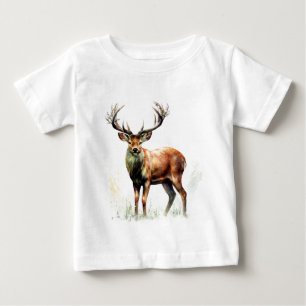 Enormt hjorthuvud  t shirt