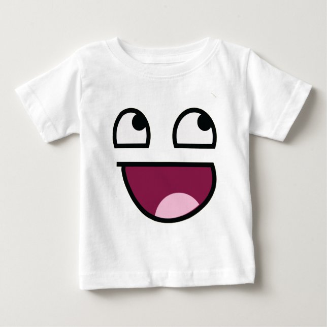 Enormt Lulz ansikte Tee Shirt (Framsida)