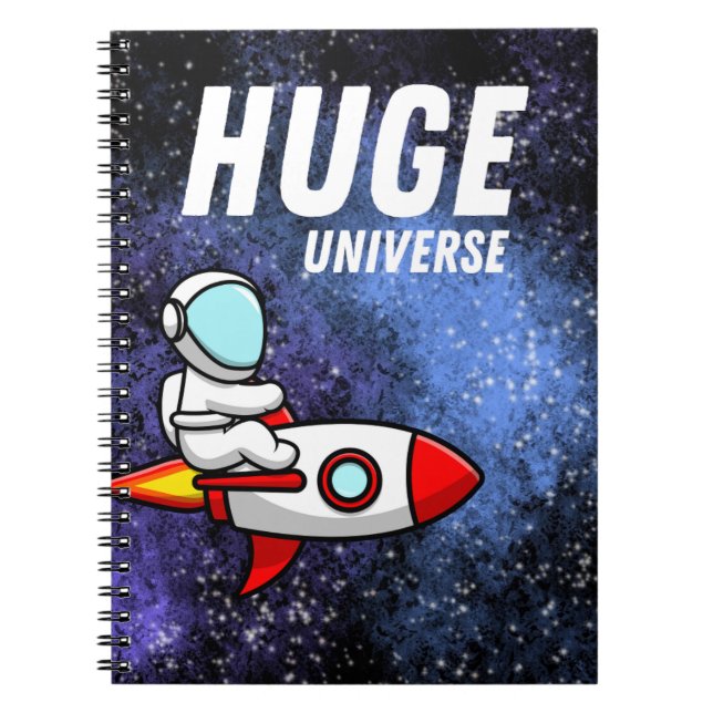 enormt universum anteckningsbok (Framsidan)