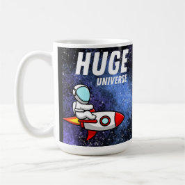enormt universum kaffemugg