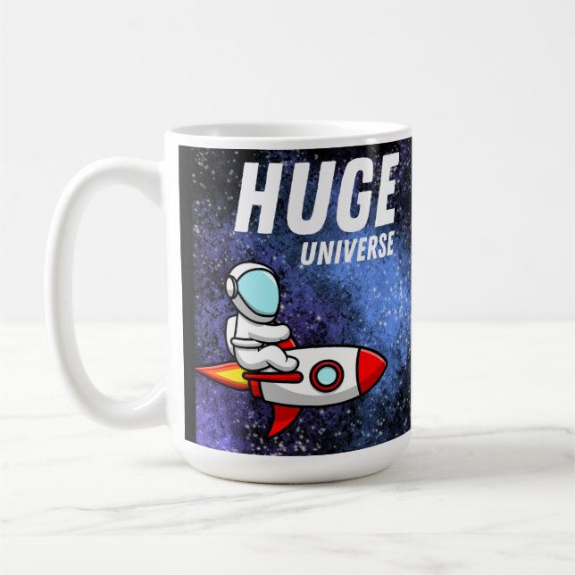 enormt universum kaffemugg (Vänster)