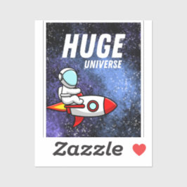 enormt universum klistermärken