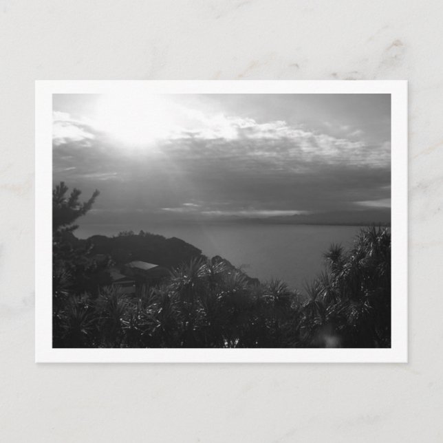 Enoshima och Stilla havet Vykort (Framsida)