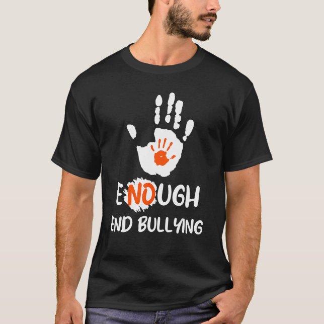 enough end bullying unity day for men women kids t shirt (Framsida)