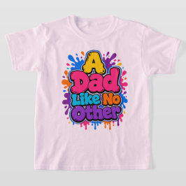 EnPappaSomIngenAnnanFärgglattGraffitiFarsDag T Shirt