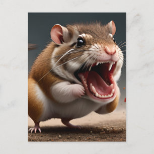 Enraged Gerbil Vykort