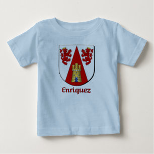 Enriquez Family Shield Infant Organic Creeper T-shirt