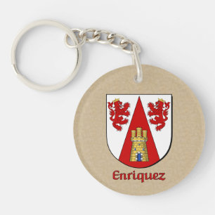 Enriquez Historical Shield med Flagga Spanien