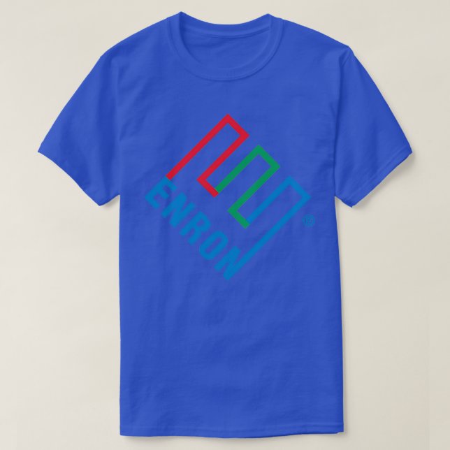 Enron Logotyp T Shirt (Design framsida)