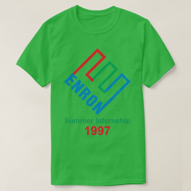 Enron Sommarbesök 1997 T Shirt (Design framsida)