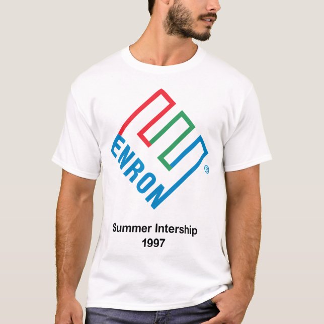 Enron Sommarintership T Shirt (Framsida)
