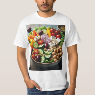 Ensalada Mediterránea fresca y deliciosa T Shirt