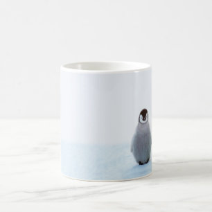 Ensam bebispingvinmugg kaffemugg
