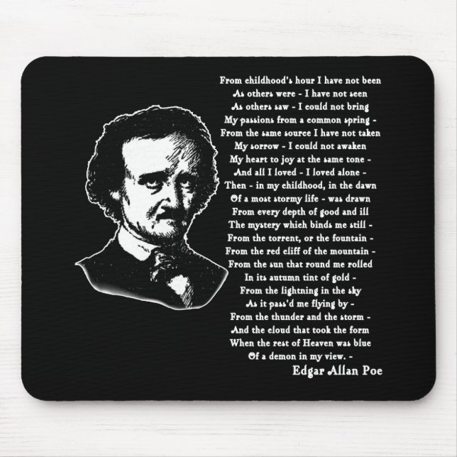 ENSAM Edgar Allan Poe dikt Musmatta (Framsidan)