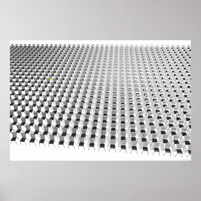 Ensam eller Unik Poster (Framsidan)