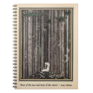 Ensam i mitten i skogen Kay Nielsen Anteckningsbok