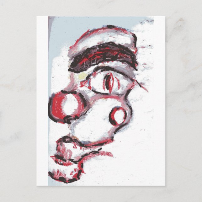 Ensam i mörken vykort (Framsida)