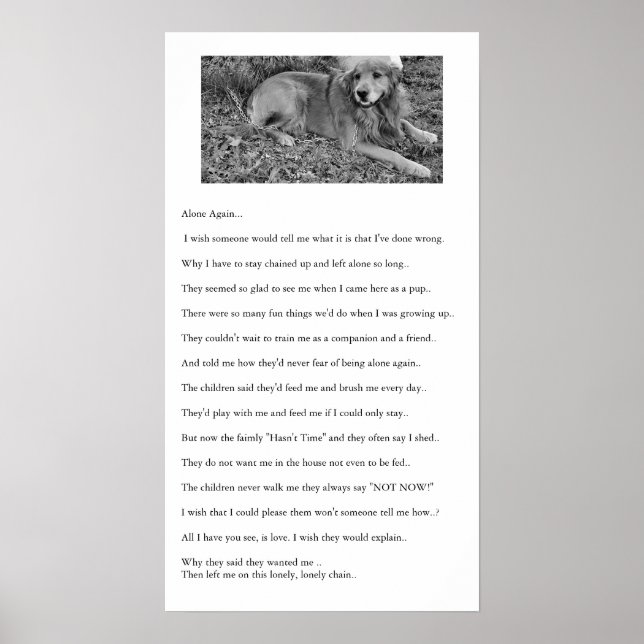 Ensam igen poster (Framsidan)