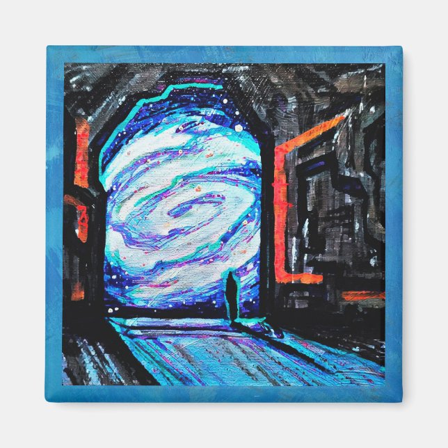 Ensam med Shiny Abyss Magnet (Framsidan)