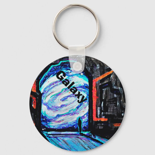 Ensam med Shiny Abyss Nyckelring (Framsida)