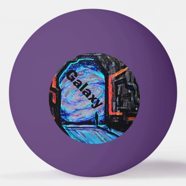 Ensam med Shiny Abyss Pingisboll (Framsidan)