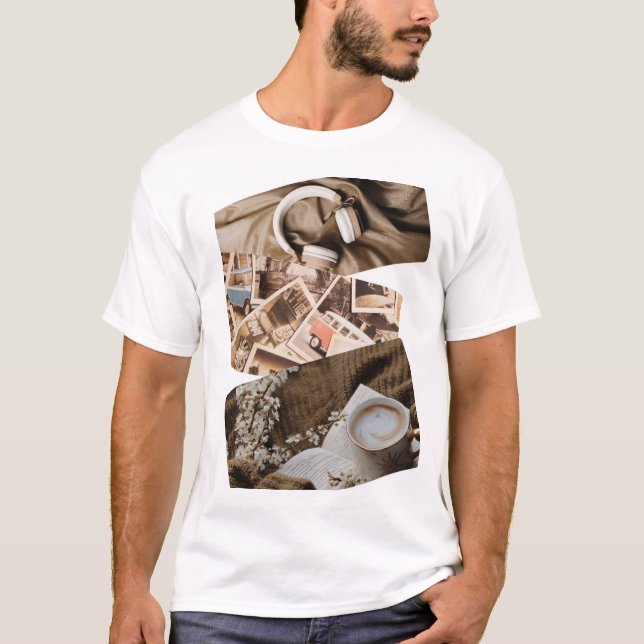 "ENSAM" Minimalistiskt Mugg - Aesthetic Gift for I T Shirt (Framsida)