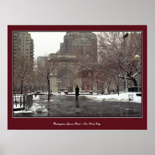 Ensam, New York City Poster Skriv ut