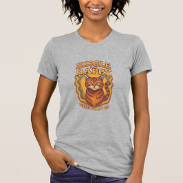 ENSAM OCH GLAD TACK VARE MIN KATT T SHIRT