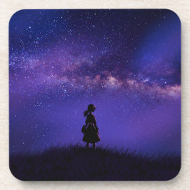 Ensam och Starry Night Underlägg